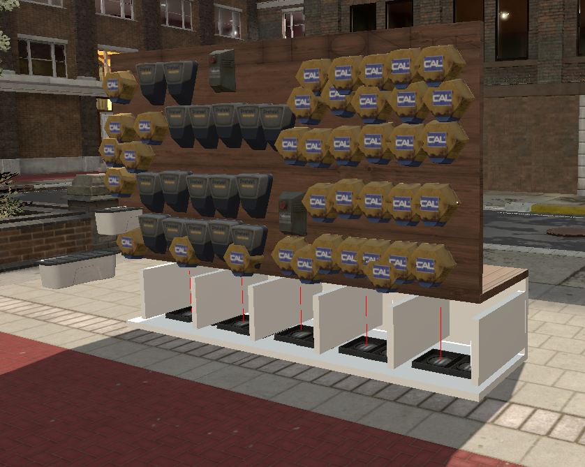 Most advance gun vending machine