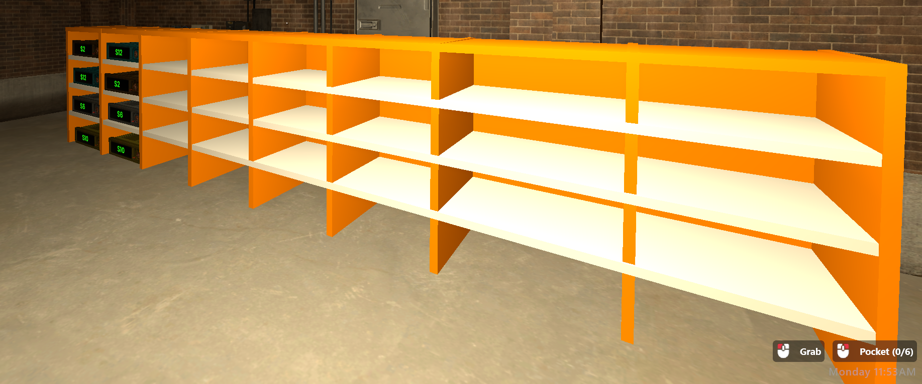 A big printer rack
